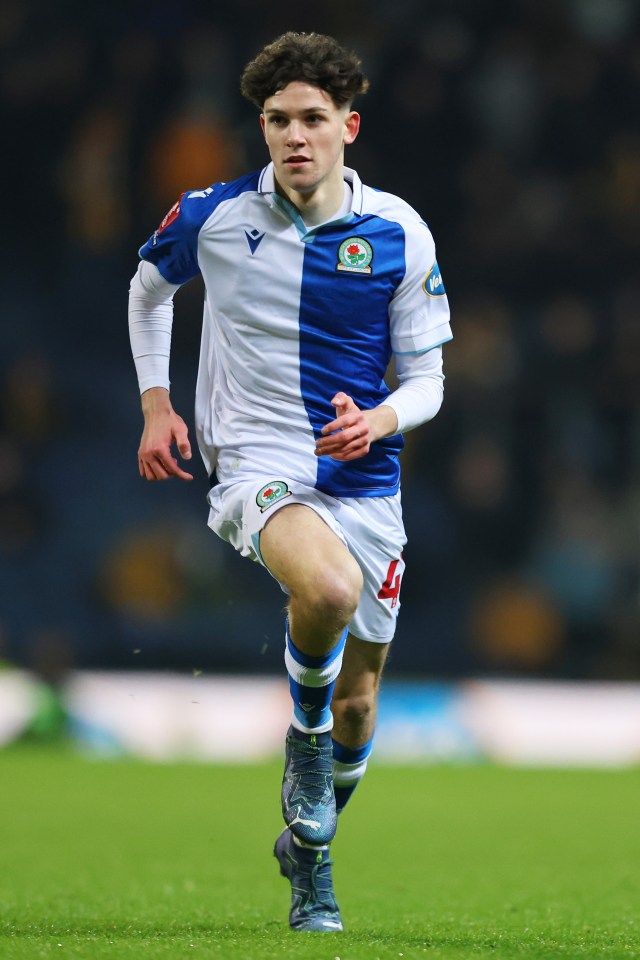 Blackburn’s 15-year-old FA Cup star forced to wear different shirt from his team-mates in bizarre kit quirk