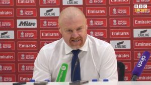 Sean Dyche loses it during press conference and breaks down what is wrong with VAR after shocking Calvert-Lewin red card