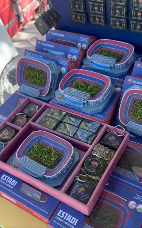 Barcelona raising funds for £1.3bn Nou Camp stadium renovation by selling bits of GRASS to fans for staggering sums