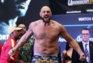 Cruiserweight monster LEAVES Tyson Fury training camp after five rounds of sparring and fans think they know why