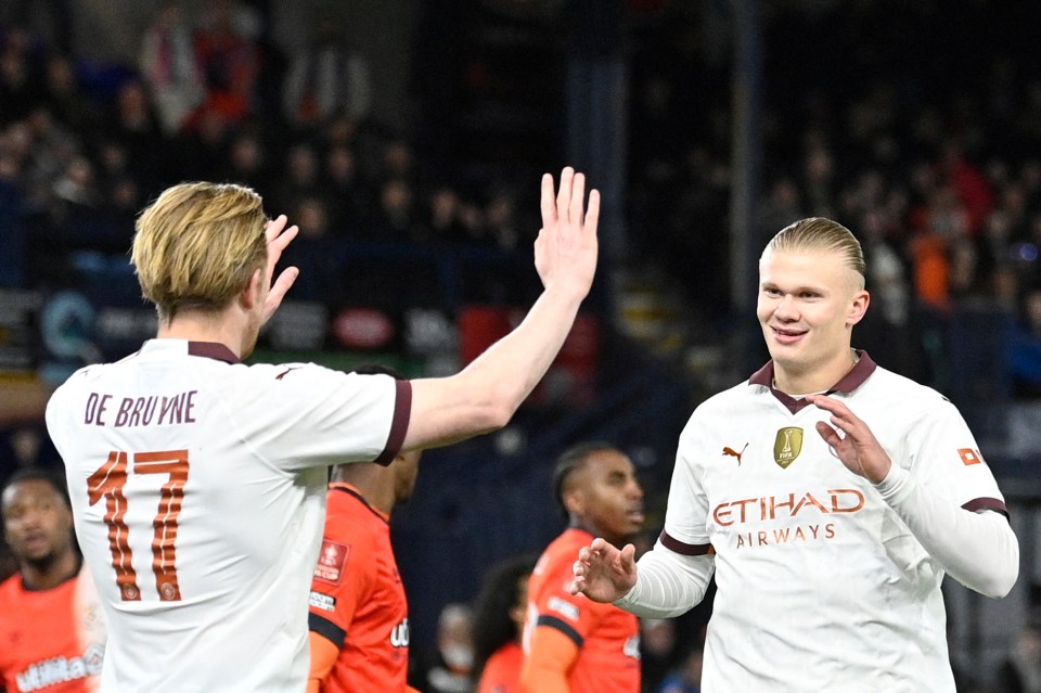 Kevin De Bruyne is back and his combination with Erling Haaland is set to give Man Utd nightmares in the derby