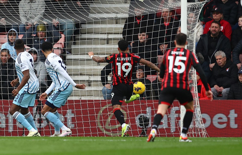 Bournemouth 1 Nottingham Forest 1: Hudson-Odoi earns crucial point for Tricky Trees against 10-man Cherries