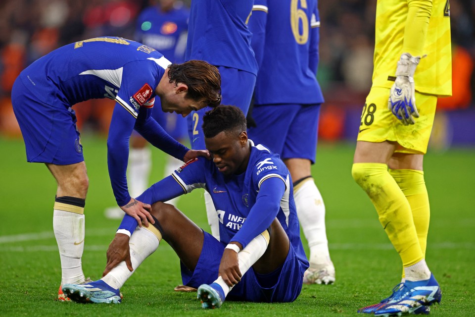 Chelsea hit by injury blow as Benoit Badiashile set to miss Carabao Cup final with groin problem