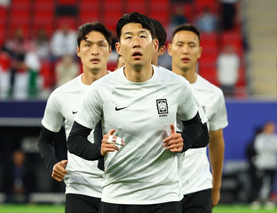 Spurs star Son Heung-min dislocated finger in ping pong bust-up with team-mate on eve of S. Korea’s shock Asian Cup exit