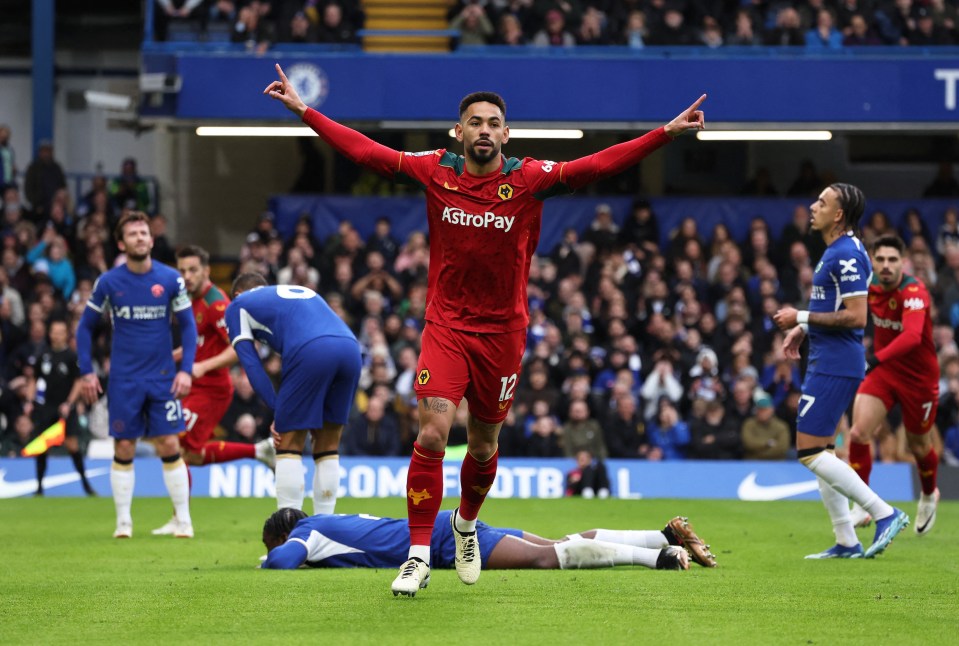 Chelsea 2 Wolves 4: Blues hit new low after throwing away lead before Cunha bags hat-trick in Stamford Bridge thrashing