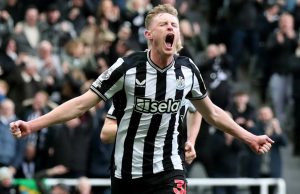 Newcastle 4 Luton 4: Harvey Barnes scores equaliser on injury return as Toon come from two down in eight-goal thriller