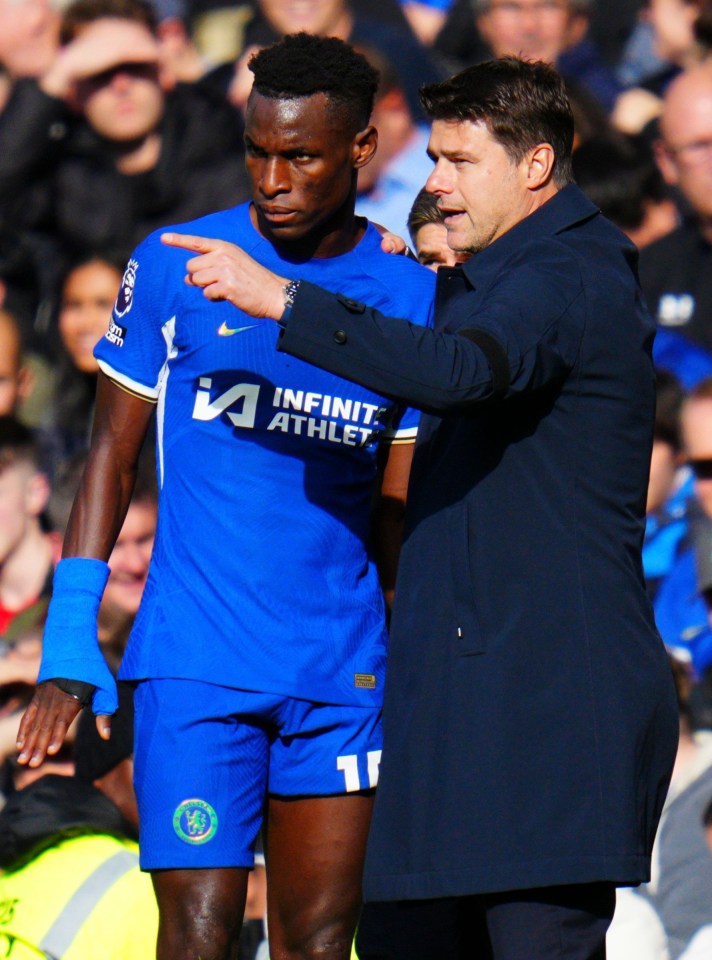 Nicolas Jackson faces rollicking from Chelsea boss after ninth yellow card – with only ONE booking from a foul