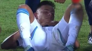 Man City’s new £12.5m signing suffers terrifying injury scare during match after complaining of ‘chest pain’