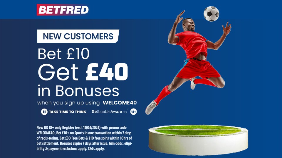 Brentford vs Chelsea: Get £40 in free bets and bonuses to spend with Betfred