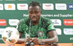 AFCON: Simon happy to win Man Of The Match against Angola