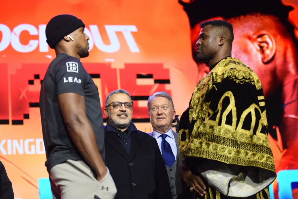 Francis Ngannou will BEAT Anthony Joshua and become world ‘CHAMP’ by end of 2024, says ex-UFC champion