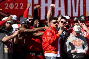 Patrick Mahomes & Chiefs players ask fans to ‘pray for Kansas City’ after 1 killed & at least 10 hurt in parade shooting