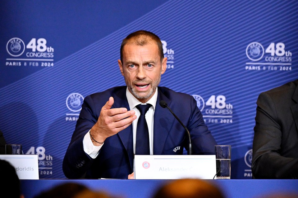 Aleksander Ceferin announces shock decision to quit as Uefa president less than an hour after winning vote to stay on