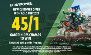 Dublin Racing Festival offer: Get Galopin Des Champs to win Irish Gold Cup at 45/1