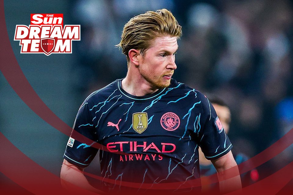 Kevin De Bruyne punishes hesitant Dream Team bosses to finish as Gameweek 23’s top performer