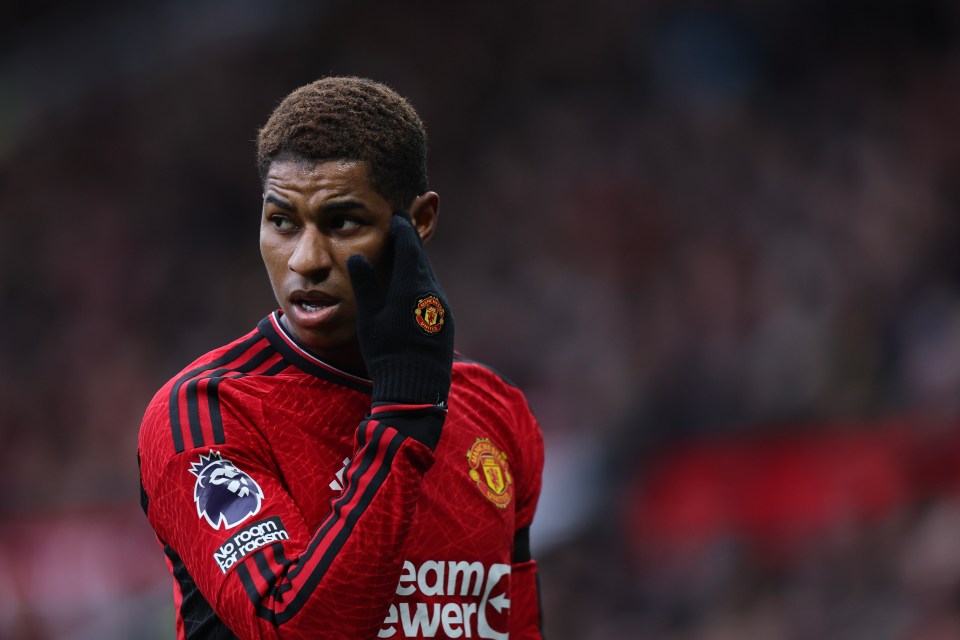 Man Utd in awkward blunder after Marcus Rashford appears in unfortunate advert in matchday programme