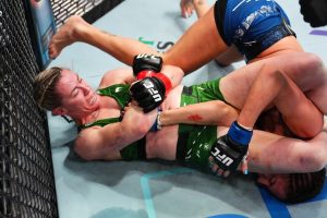 UFC star Molly McCann lands brutal victory after ‘popping opponent’s arm’ before referee rushes in