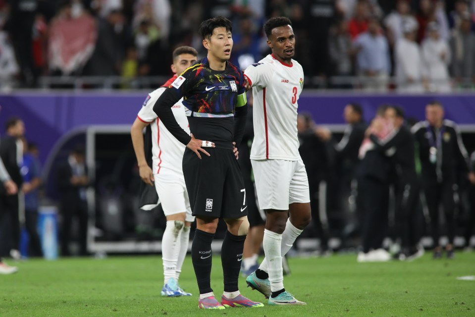 Son Heung-min could return for Tottenham THIS WEEKEND with forward ‘devastated’ as South Korea stunned in Asia Cup semi