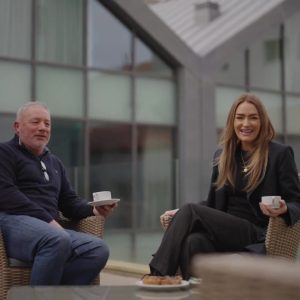 ‘The man’s lost his marbles’ Laura Woods left shocked by Ally McCoist’s mistake during interview on TNT Sports