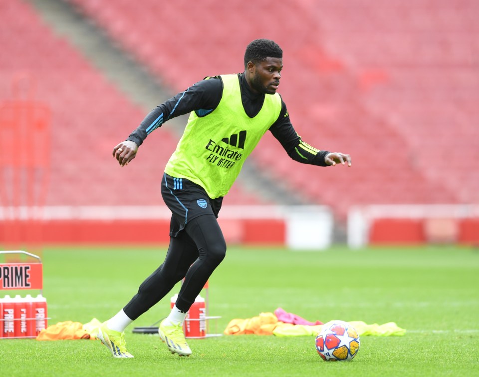 Thomas Partey to return to Arsenal squad for Sheffield Utd clash after playing just 15 minutes since August