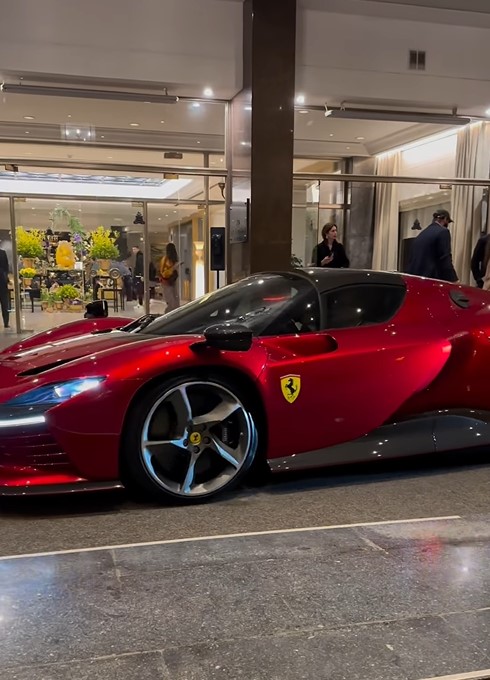 Cristiano Ronaldo flaunts new £2m Ferrari so exclusive only 599 were ever made as latest addition to £19m car collection