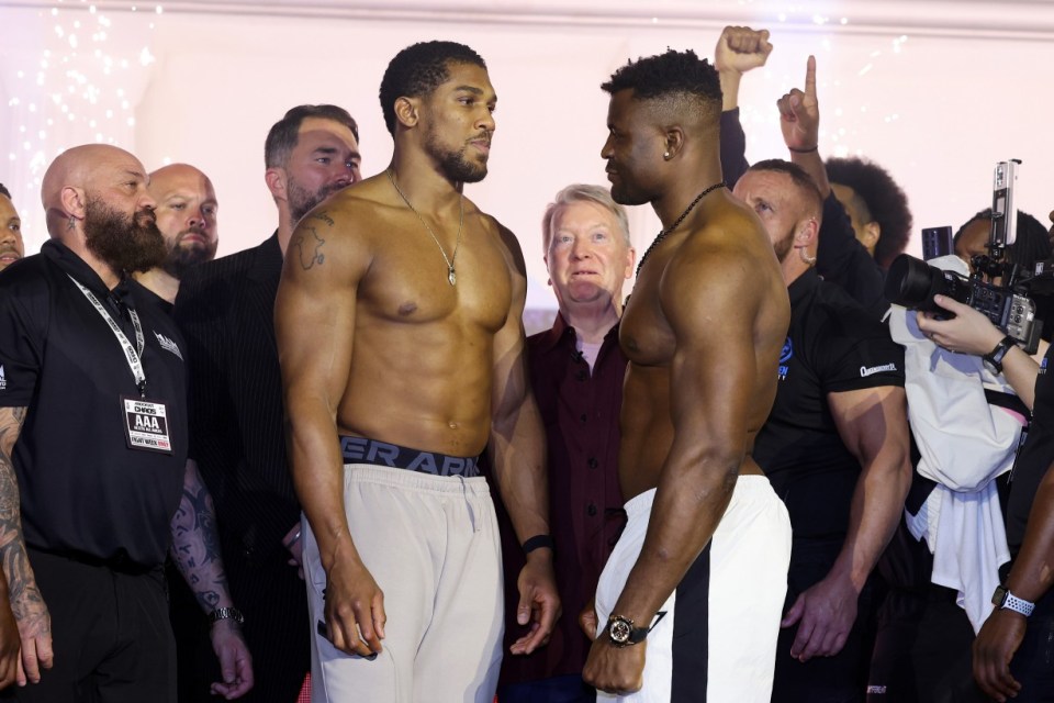 Anthony Joshua vs Francis Ngannou: Who are the DAZN commentators and presenters for huge Saudi bout?