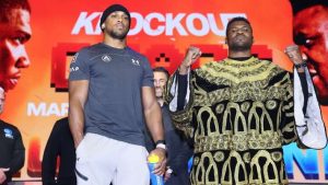 Ngannou hopes for upset against Anthony Joshua