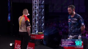 Van den Bergh BOOED by fans as he beats world champ Humphries in sudden-death UK Open thriller after timewasting stunt