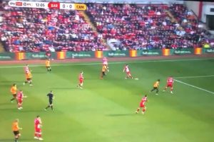 Barnsley star Mael de Gevigney scores ‘goal of the day’ but his side still manage to lose 2-0 to dent promotion chances