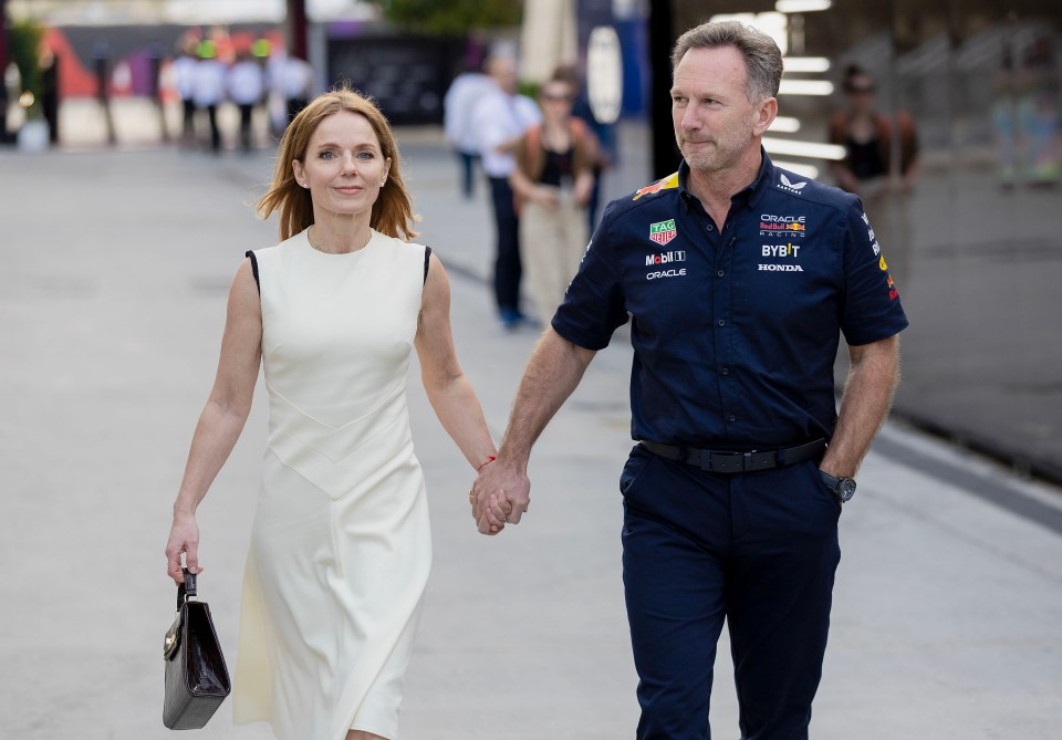 Christian Horner and Geri Halliwell face ‘being shunned by celeb pals’ over Red Bull sext scandal