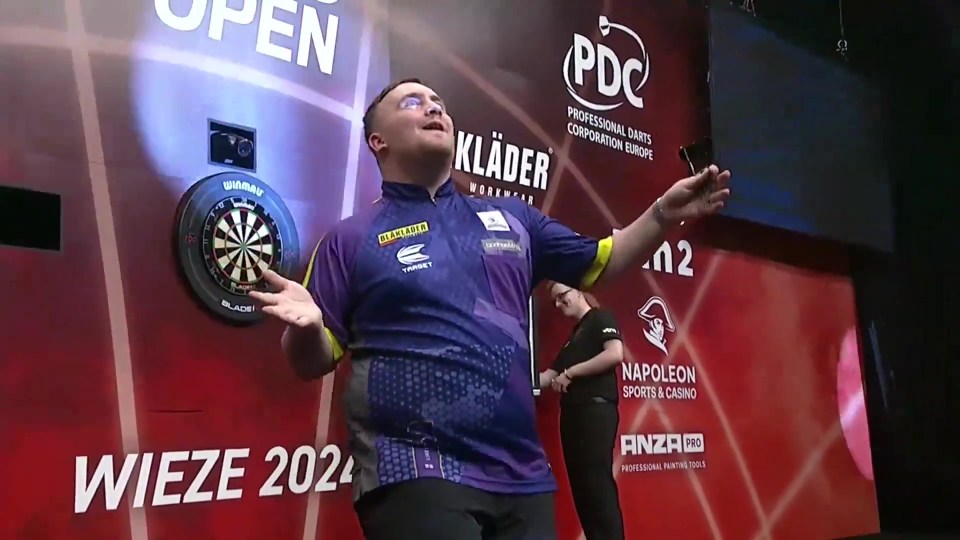 ‘Genuinely Remarkable’ Luke Littler Hits Nine-darter And Wins Belgian ...