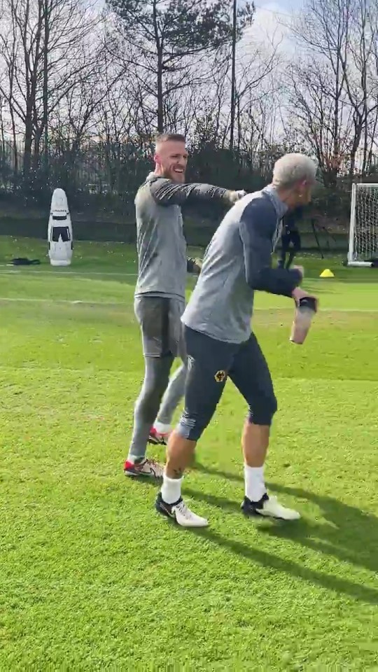 ‘Am I tripping?’ – Fans think they’ve spotted bizarre optical illusion in Wolves training ground video