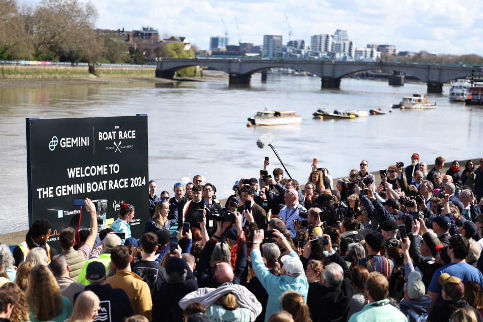 Why does The Boat Race start at 2.46pm and 3.46pm?