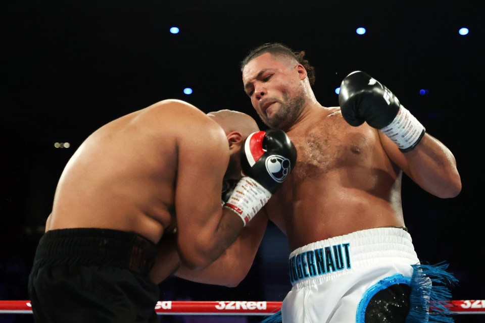 Joe Joyce secures last ditch KO win over Kash Ali just 18 SECONDS before final bell despite sluggish display