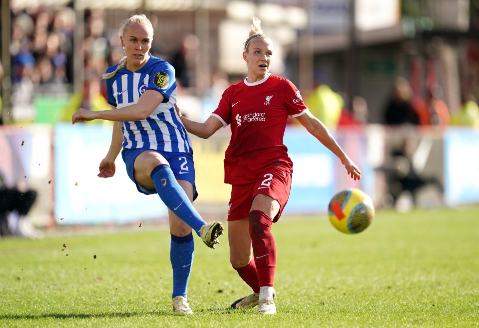 ‘There have been ups and downs, but I’ve learned and grown as a player’, says Brighton’s Maria Thorisdottir