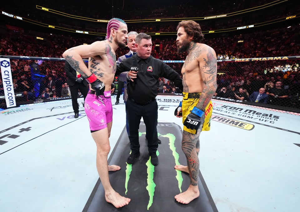 UFC 299: Sean O’Malley leaves Marlon Vera unrecognisable with brutal beatdown to retain BW title as he calls out Topuria