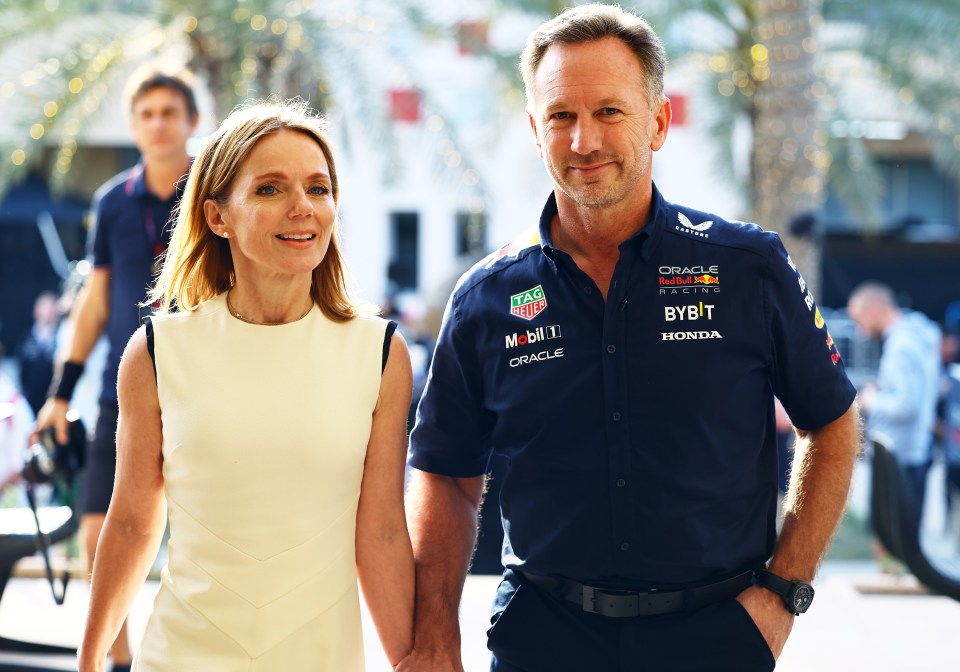 ‘Emotional’ Geri Halliwell on ‘denial mission’ as she ‘puts on PR performance’ alongside ‘awkward’ Christian Horner