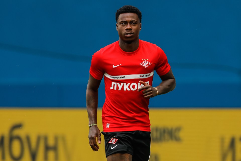 Quincy Promes ‘detained at Dubai Airport’ after being sentenced to six years in prison for smuggling 1,370kg of cocaine