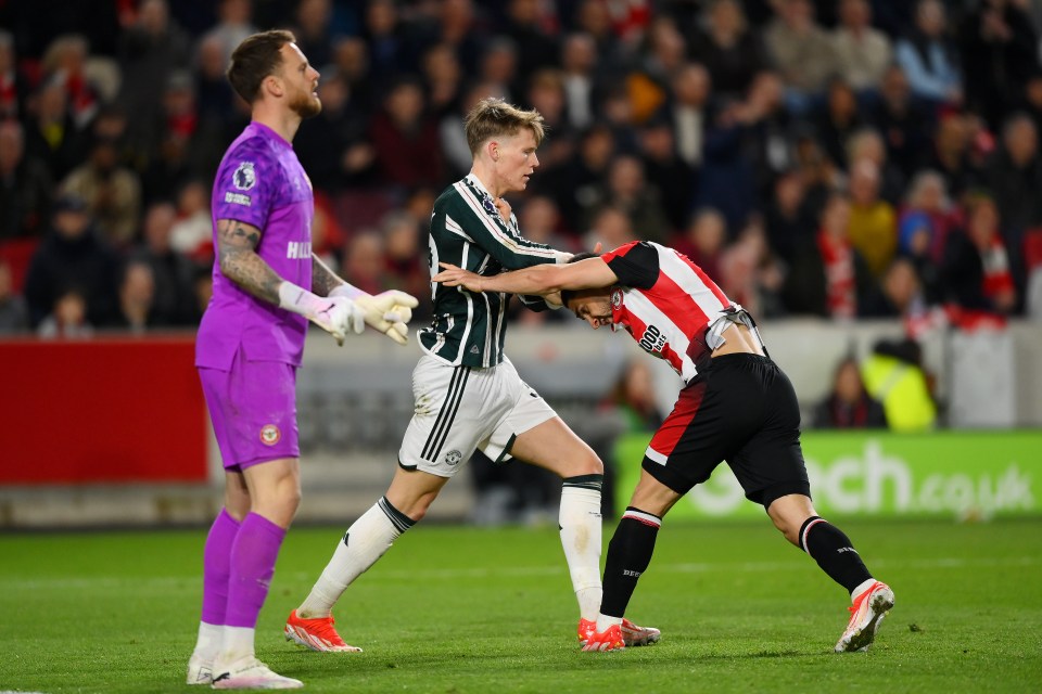 Luke Littler wades into bizarre spat between Neal Maupay and Scott McTominay after Man Utd star was brutally trolled