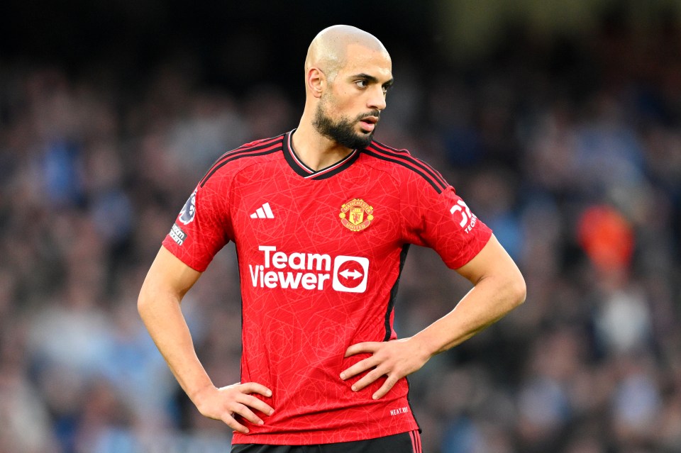 Fiorentina ‘fear Sofyan Amrabat’s transfer value is PLUMMETING at Man Utd’ after latest horror show in derby