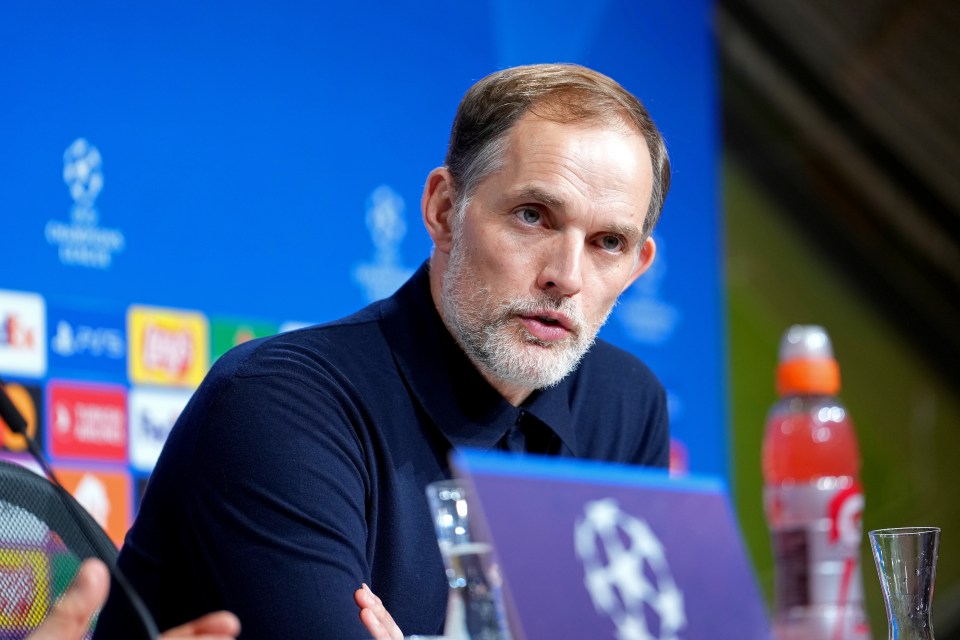 Thomas Tuchel suffers broken toe in bizarre dressing room incident as he tried to motivate Bayern stars before Lazio win