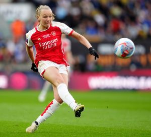 Arsenal star Frida Maanum fitted with heart monitoring device after worrying collapse in Women’s League Cup final