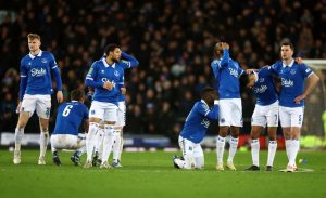 Everton hit with ANOTHER two-point deduction after breaking PSR rules leaving troubled club on brink of relegation zone