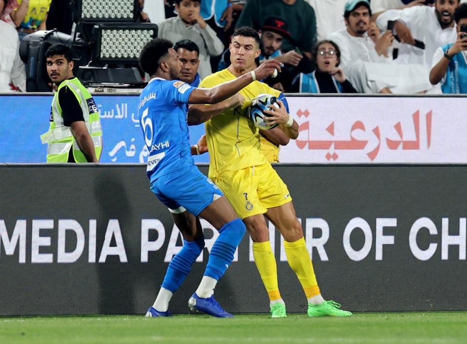 Meet Saudi star who riled Cristiano Ronaldo for SECOND time before getting elbowed, and wound up Messi and Son Heung-min