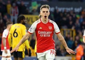 Wolves 0 Arsenal 2: Trossard and Odegaard strikes put Gunners back on top of Premier League after Bayern heartache