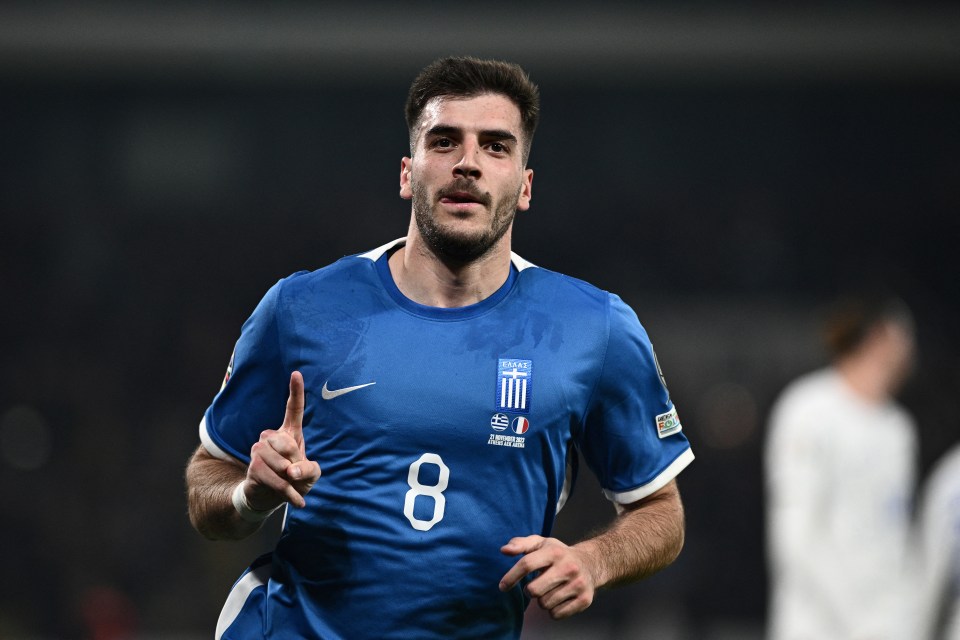 West Ham and Fulham in £15m transfer race for Panathinaikos star striker Fotis Ioannidis