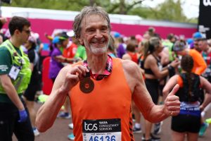 I’m in a rush,’ Sir Jim Ratcliffe says live on BBC after running Marathon as he thinks Man Utd have ‘already kicked off’