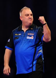 My dad’s a darts star who shocked Van Barneveld, I’m making my own way in the sport but he beat me with a NINE-DARTER