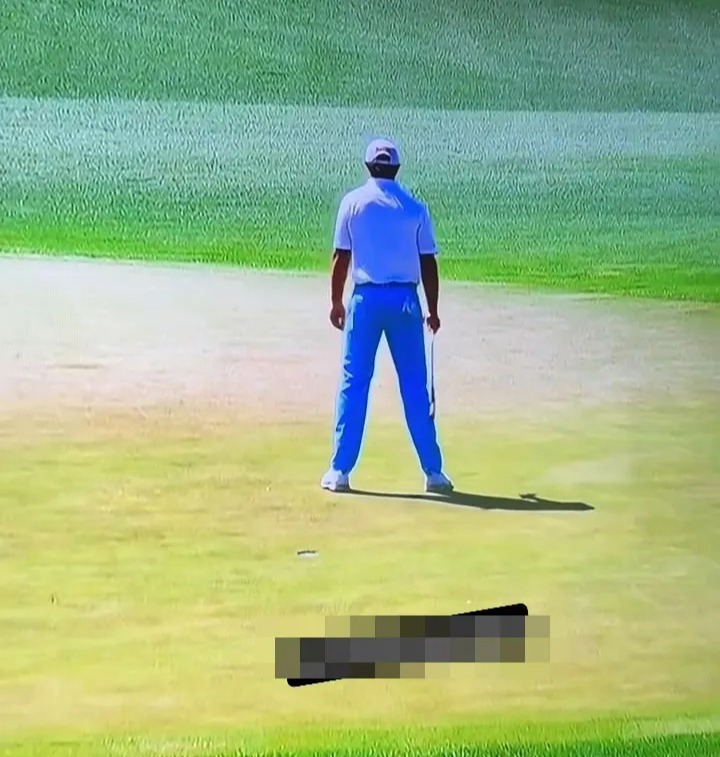 ‘F***’s he doing?’ – Tiger Woods’ leaves Man Utd legend baffled as he appears to perform pre-putting jig at Masters