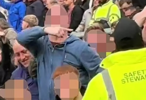 Burnley fan charged with public order offence after ­’mocking Munich air disaster at Man Utd clash’